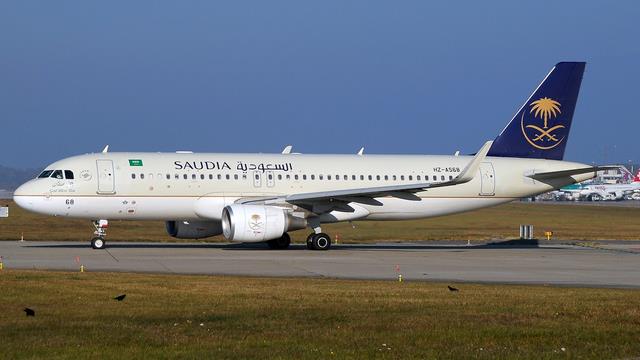 HZ-AS68:Airbus A320-200:Saudia